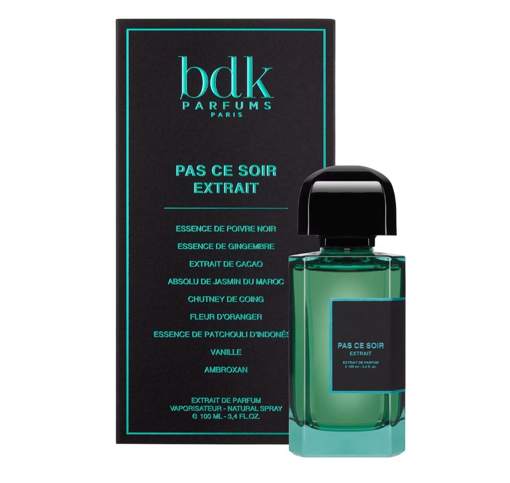 BDK PARFUMS PAS CE SOIR (U) EXTRAIT DE PARFUM 100ML