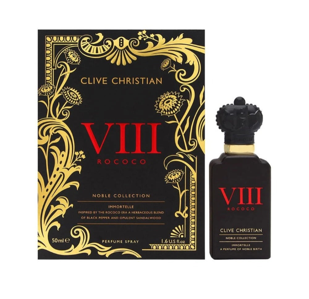 CLIVE CHRISTIAN NOBLE VIII COLLECTION ROCOCO IMMORTELLE (M) PERFUME 50ML