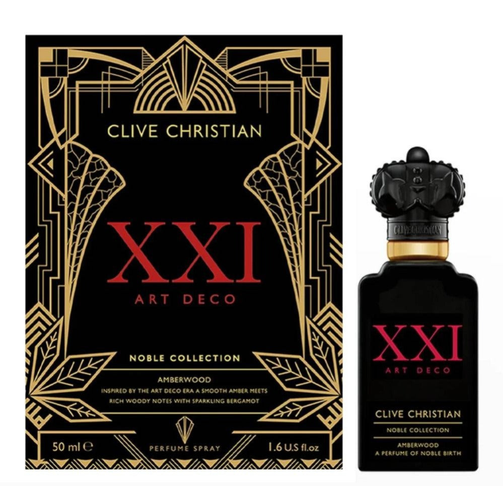 CLIVE CHRISTIAN NOBLE XXI COLLECTION ART DECO AMBERWOOD (U) PERFUME 50ML