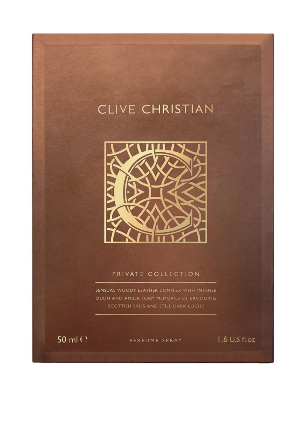 CLIVE CHRISTIAN PRIVATE COLLECTION C SENSUAL WOODY LEATHER (M) PERFUME 50ML