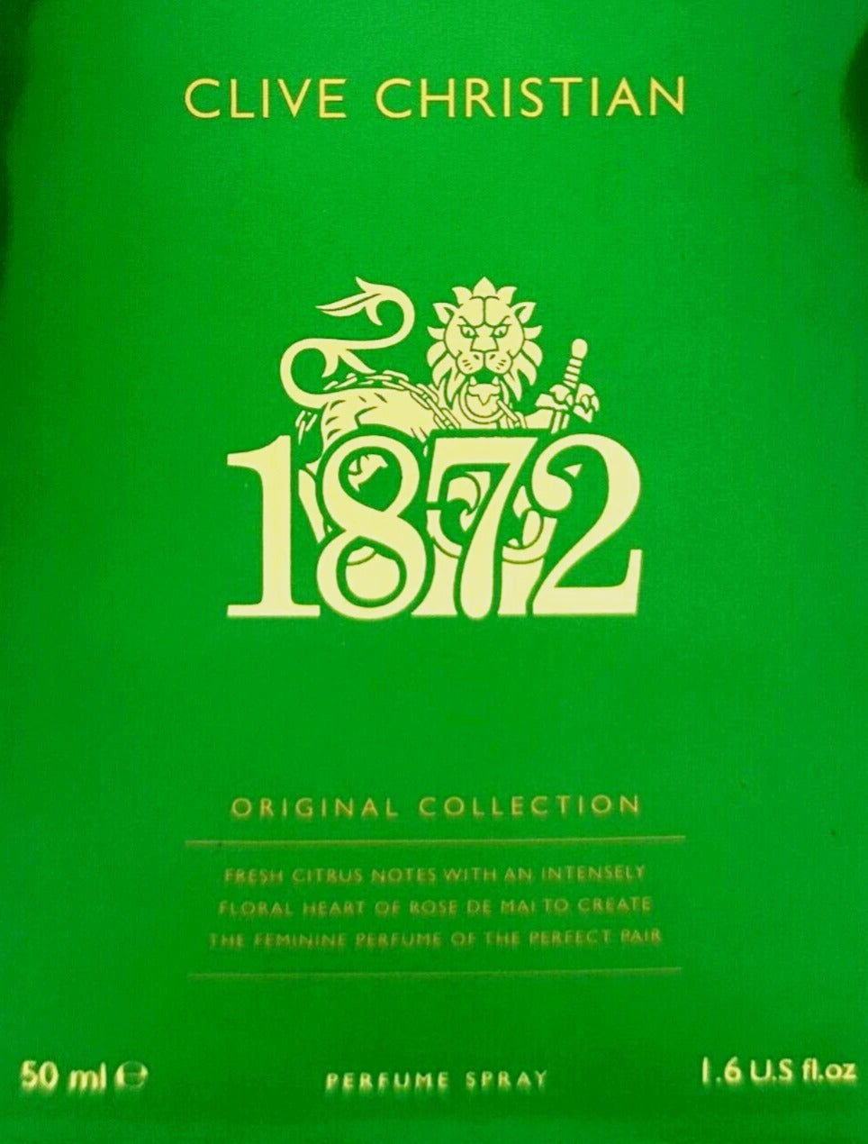 CLIVE CHRISTIAN ORIGINAL COLLECTION 1872 FEMININE (W) PERFUME 50ML