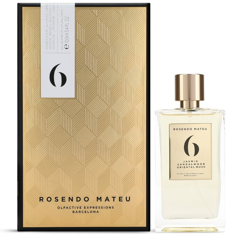 ROSENDO MATEU NO.6 JASMIN SANDALWOOD ORIENTAL MUSK (U) EDP 100ML